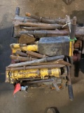 Lot of jackhammers and bits
