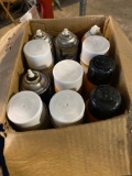 Box of various spray adhesives