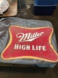 Large Miller High Life Metal Sign