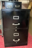 Two-Drawer Metal File Cabinet and Countertop Metal File Drawers