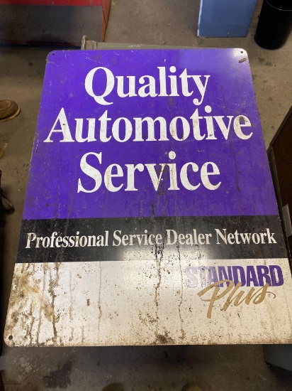 18 x 24 Metal Quality Auto Service Sign