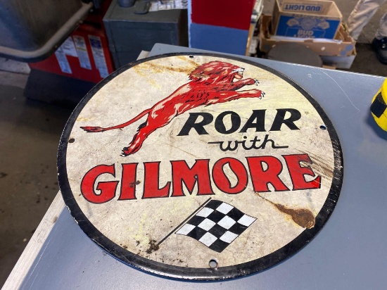 11.75in Roar with Gilmore Gas Sign