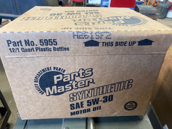 1 Case (12 Qts) of Parts Master Sae 5w-30 Motor Oil