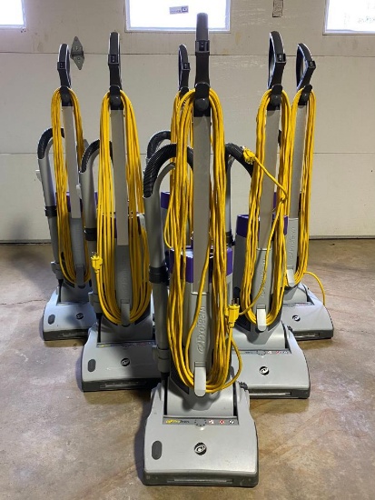Fleet of (6) ProTeam Upright Vacuum Cleaners