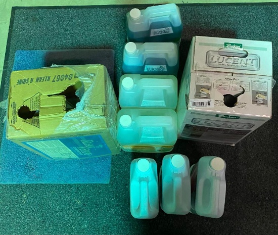 Lot of Various Cleaners and Floor Finish