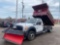 2011 Ford F-550 Diesel 4x4 Dump Truck w/ Boss 9ft 2in V-Plow