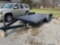 New Steel Flatbed Equipment Trailer