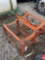 (2) 55 gal drum carts