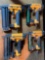 (4) Bostich Pin Nailers ranging from 5/8in-2-1/8in