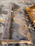 Standard 84in Skidloader Material Bucket