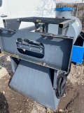 New Wolverine Hydraulic Skidloader Spreader Attachment