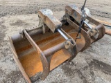 68in Hydraulic Skidloader Grapple Bucket