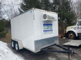2017 Fabrique Co 12 ft Tandem Axle Reefer Trailer