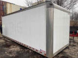2017 Morgan Co 24ft Enclosed Van Box w/ Liftgate