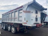 East Manufacturing Co 24ft Aluminum Quad Axle Dump Trailer