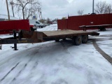 Peque Deckover 20ft Tandem Equipment Trailer