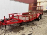 Performance Trailer Co 18ft Tandem Landscape Trailer