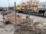10ft x 5ft single axle landscape trailer