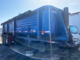 2002 Clement-Braswel 30ft Steel Frameless Dump Trailer
