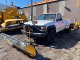 1991 GMC 3500 4x4 Dually Plow Truck