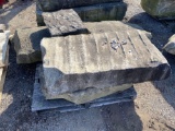 (4) Slabs of Barn Stone