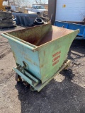 Roura-Detroit Rolling Dumping Scrap Hopper