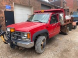 1999 Chevrolet K3500 4x4 Dump/Plow Truck