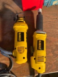 (2) Like New Dewalt 110v Tools (Cutoff & Grinder)