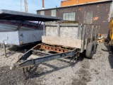 12ft x 5.5ft Tandem Landscape Trailer