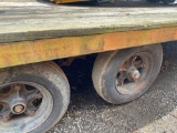 16ft x 8ft Homemade Tandem Flatbed Trailer