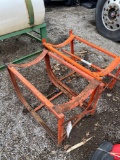 (2) 55 gal drum carts