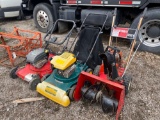 (3) assorted gas lawn equipment