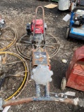 Arrow Master/Honda Concrete Finisher-no trowels.
