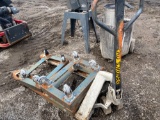 Working Pallet Jack and 3 Metal Dollys