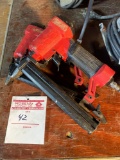 (2) 1in Air Powered Pin Nailers