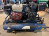 Dual Tank 8 gal Gas Powered Dual Tank Air Compressor