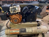 Dual Tank 8 gal Gas Powered Dual Tank Air Compressor