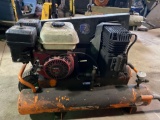 Dual Tank 8 gal Gas Powered Dual Tank Air Compressor