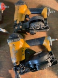 (2) Air Powered Coiled Roofing Guns