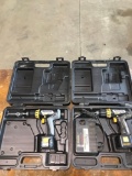 (2) PANASONIC 12v drill in case 2 batteries 1 charger