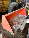 Orange Loader Bucket