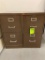 Set of Standard 2 Drawer File Cabinets