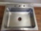 Stainless Steel Drop In Kitchen Sink Basin
