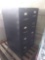 Tall Black 4 Drawer Filing Cabinet (x2)