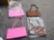 (4) Tiger Lily Pink & Brown Purses 8