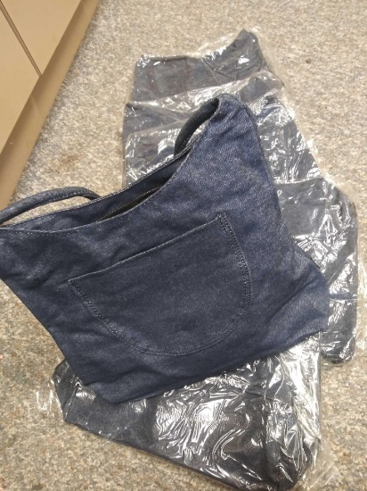 Indigo Jean Tote Purses (5)