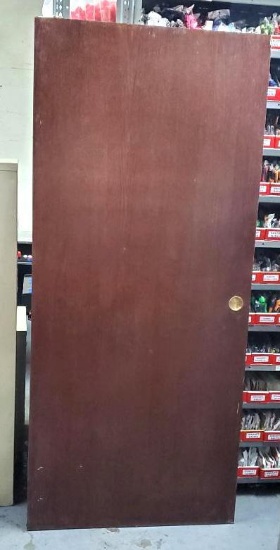 Solid Wood Track Door