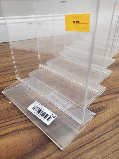 (9) Acrylic Counter Top Displays 8"x 8"