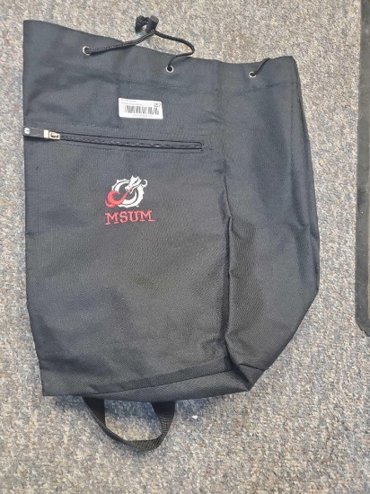 Black MSUM Bookbag