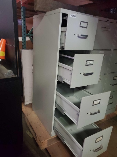 Large 4 Drawer Filing Cabinet